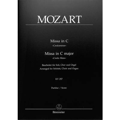9790006527946 - Missa C-Dur KV 257 (Credomesse)