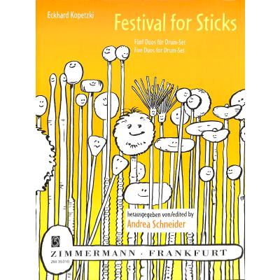 9790010353104 - Festival for sticks - 5 Duos für Drum Set 9790010353104 - Festival for sticks - 5 Duos für Drum Set