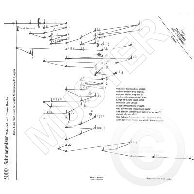 9990051543667 - Noten Akkordzither Schneewalzer 6 Akkorde Musikverlag HANSA 5000