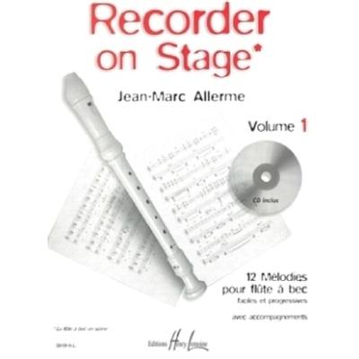 Recorder on stage 1