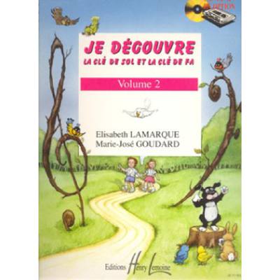 9790230963176 - Lamarque Goud - GEBRAUCHT Je découvre la clé de Sol et Fa Volume 2 - Preis vom 02062023 050629 h