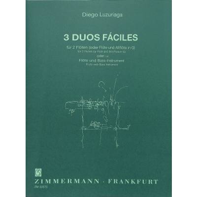 9790010325705 - 3 Duos faciles 9790010325705 - 3 Duos faciles