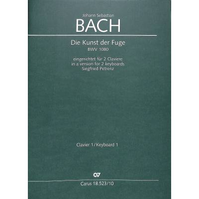 9790007077631 - Die Kunst der Fuge BWV 1080