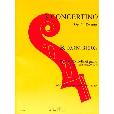 Concertino 3 d-moll op 51