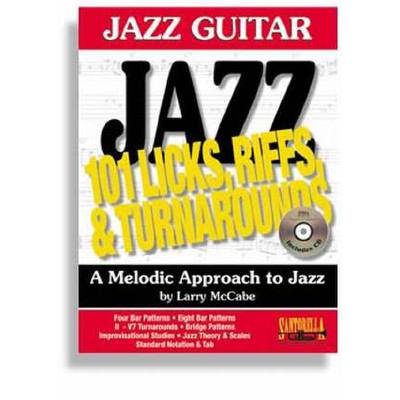 0649571102975 - 101 Licks Riffs + Turnarounds for Jazz Guitar