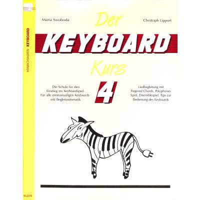 9783938202142 - Der Keyboard-Kurs Band 4Tl4 - Maria Swoboda Christoph Lipport Kartoniert (TB)