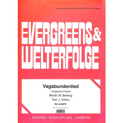 9790003020709 - Vagabundenlied