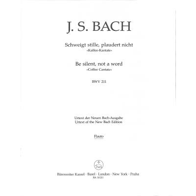 9790006533220 - Kantate 211 schweigt stille plaudert nicht BWV 211 9790006533220 - Kantate 211 schweigt stille plaudert nicht BWV 211