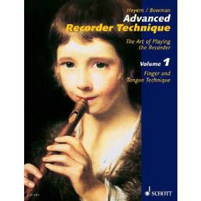 0841886001312 - Advanced recorder technique 1 | Finger and tongue technique