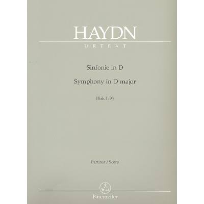 9790006533046 - Sinfonie 93 D-Dur Hob 1 93