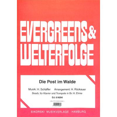 9790003020884 - Die Post im Walde op 12