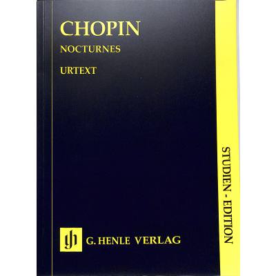 9790201891859 - Nocturnes Klavier Studien-Edition - Frédéric - Nocturnes Chopin Kartoniert (TB)