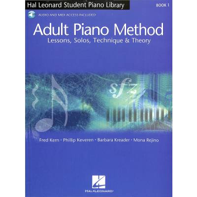 0884088101657 - Adult piano method 1