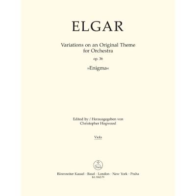 9790006527809 - Enigma Variationen op 36