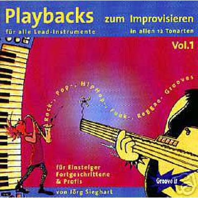 4260073718837 - CD Playbacks zum Improvisieren in allen 12 Tonarten Jörg Sieghart