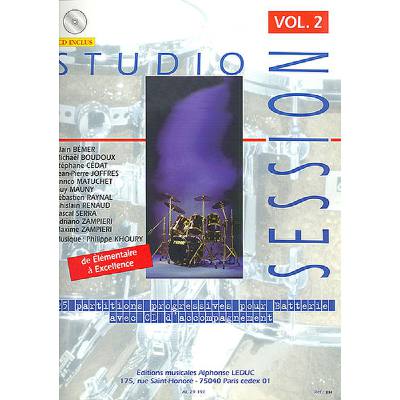 9790046291913 - Studio session 2 - 25 partitions progressives