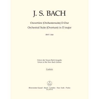 OUVERTUERE (ORCHESTERSUITE) 3 D-DUR BWV 1068