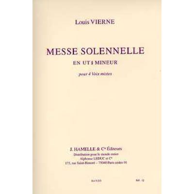 9790230792332 - Messe solennelle cis-moll op 16