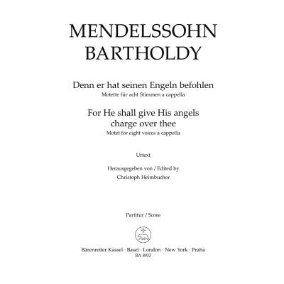 9790006527496 - Denn er hat seinen Engeln befohlen