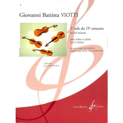 9790043077534 - Solo 1 (Concerto 19 g-moll) 9790043077534 - Solo 1 (Concerto 19 g-moll)