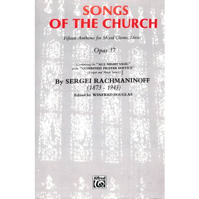 0029156132786 - Songs of the church op 37