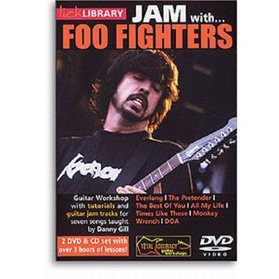 5060088822234 - Roadrock International - Lick Library Jam With Foo Fighters DVD CD