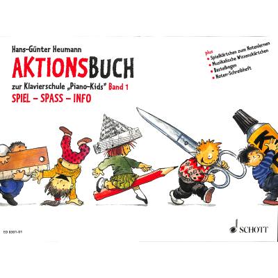 9783795751654 - Hans-Günter Heumann - GEBRAUCHT Piano Kids Aktionsbuch zu Band 1 - Preis vom 02082023 050232 h