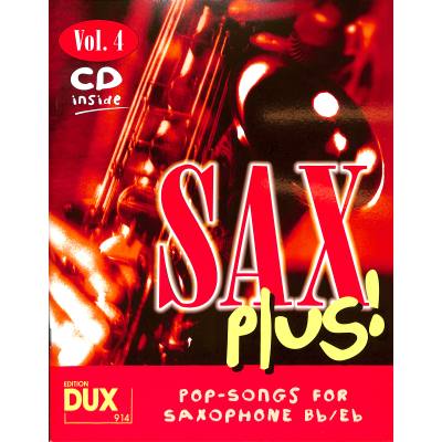 Sax plus 4 - Pop Songs for saxophone