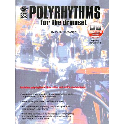 0029156176780 - Polyrhythms for the drumset