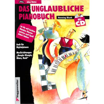 9783802402135 - Das unglaubliche Pianobuch mit CD-Audio - Henning Blunk Kartoniert (TB)