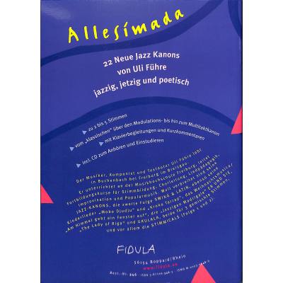 Allesimada 22 Neue Jazz Kanons