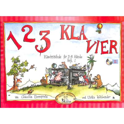 9790004179789 - Claudia Ehrenpreis - GEBRAUCHT 1 2 3 Klavier Klavierschule für 2 - 8 Hände Heft 1 mit CD zu Heft 1 und 2 (EB 8619) - Preis vom 02102023 050404 h