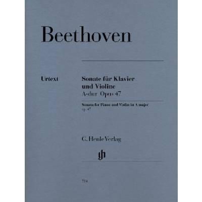 9790201807140 - Sonate für Klavier und Violine A-Dur op47 (Kreutzer-Sonate) - Ludwig van - Violinsonate A-dur op 47 (Kreutzer-Sonate) Beethoven Kartoniert (TB)