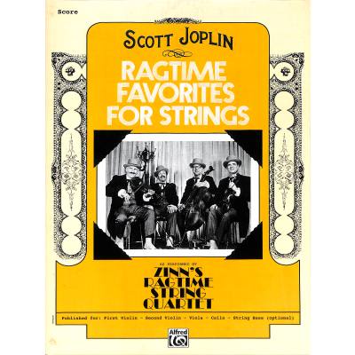 Ragtime favourites for strings