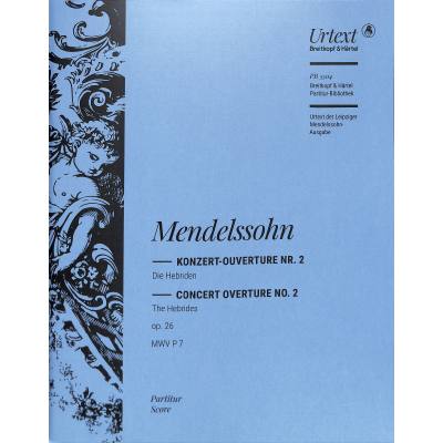 9790004211502 - Die Hebriden op 26 - Konzert Ouvertüre