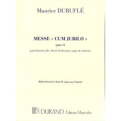 9790044067213 - Messe cum jubilo a une voix op 11