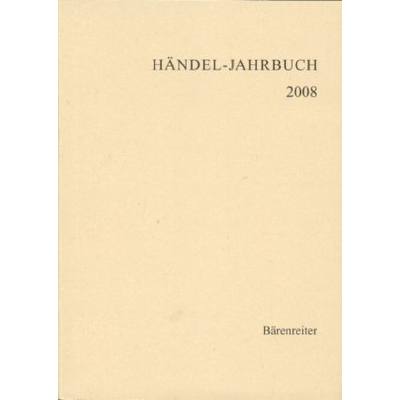 9783761814482 - Händel Jahrbuch 2008