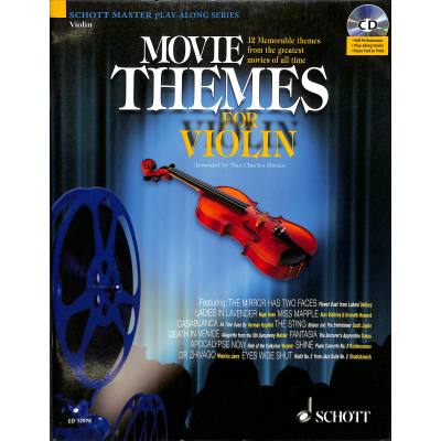 0841886007178 - Movie themes for violin | 12 unvergessliche Melodien aus den grössten Filmen aller Zeiten