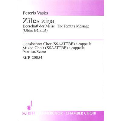 9790001145244 - Ziles zina - Botschaft der Meise (2004) 9790001145244 - Ziles zina - Botschaft der Meise (2004)