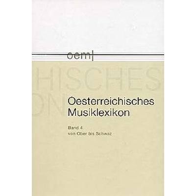 9006258030463 - Österreichisches Musiklexikon 4 9006258030463 - Österreichisches Musiklexikon 4