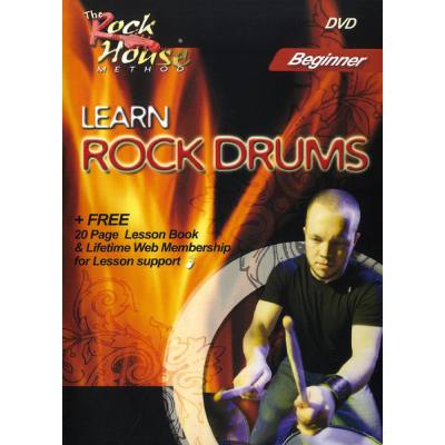 0882413000415 - Learn rock drums - beginner