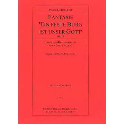 9790202377307 - Fantasie über Ein feste Burg ist unser Gott op 15