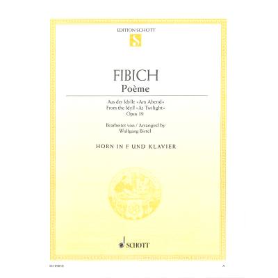 0841886009509 - Poeme (Am Abend op 39)