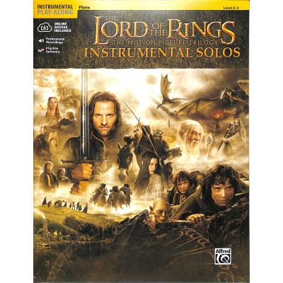 0654979081159 - Noten Herr der Ringe Lord of the rings incl Audio downloadcode Querflöte