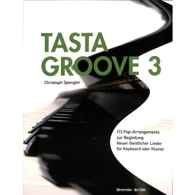 9790006539406 - Tasta groove 3 - Liedanfänge L-Z