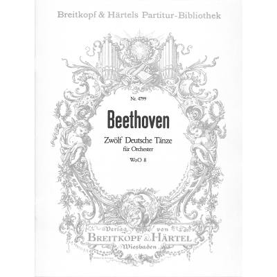 9790004206010 - 12 deutsche Tänze WOO 8