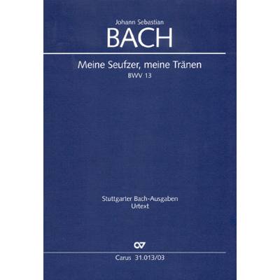 9790007091408 - Kantate 13 Meine Seufzer meine Tränen BWV 13