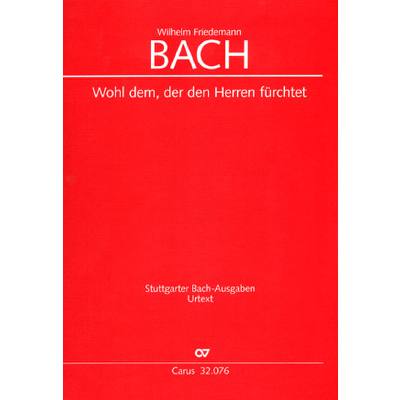 9790007091101 - Wohl dem der den Herren fürchtet - Kantate 9790007091101 - Wohl dem der den Herren fürchtet - Kantate