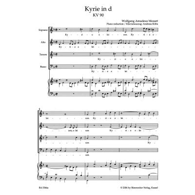 9790006532773 - Kyrie d-moll KV 90 9790006532773 - Kyrie d-moll KV 90