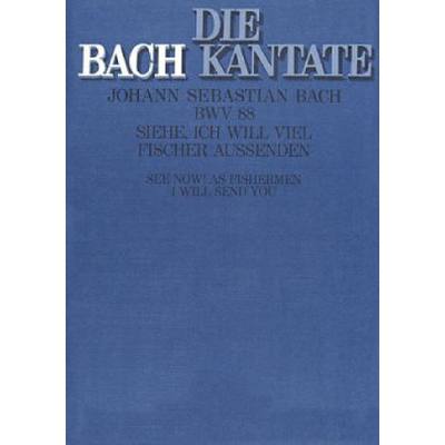 9790007046071 - Kantate 88 Siehe ich will viel Fischer aussenden BWV 88 9790007046071 - Kantate 88 Siehe ich will viel Fischer aussenden BWV 88